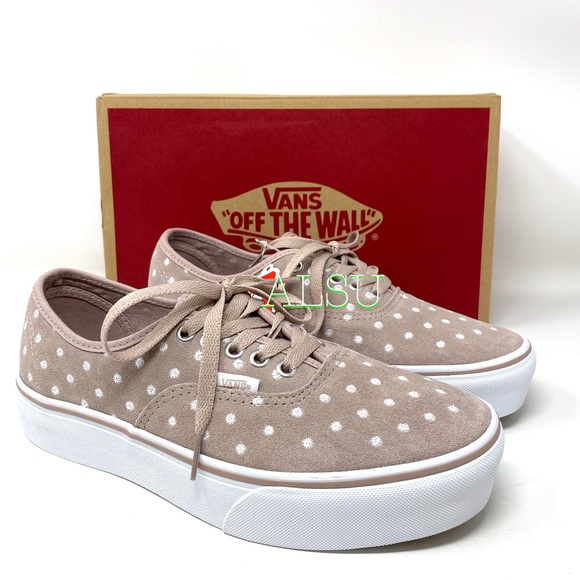 vans authentic platform suede